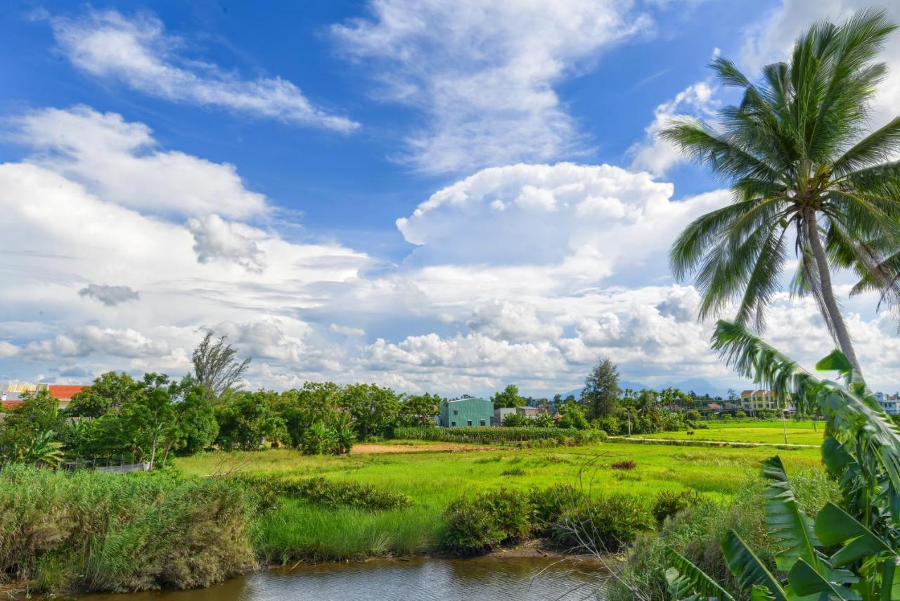Gió Chiều Homestay - Thôn quê 2 mặt sông có bể bơi Hoi An Exterior foto