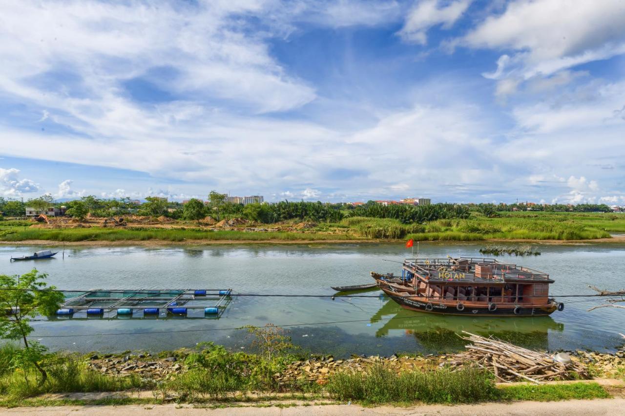 Gió Chiều Homestay - Thôn quê 2 mặt sông có bể bơi Hoi An Exterior foto