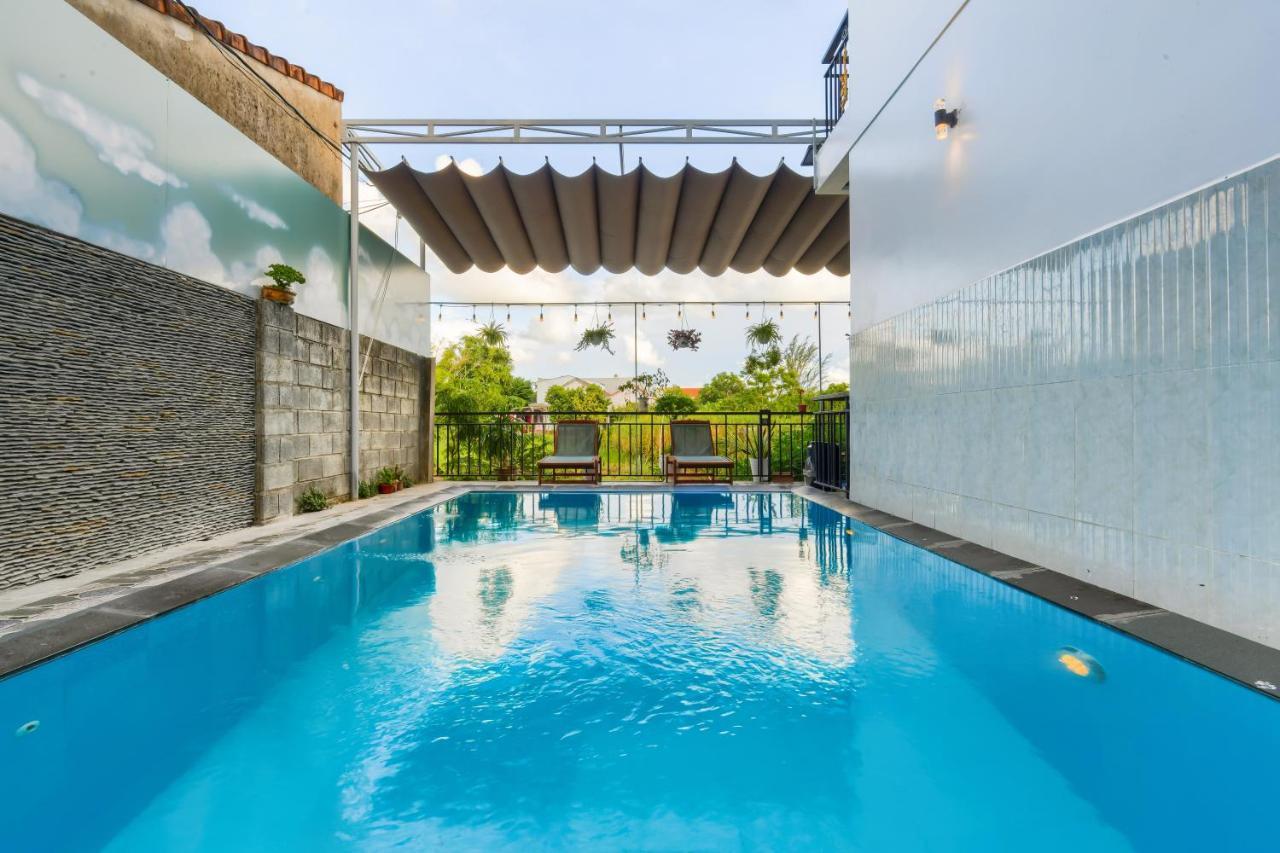 Gió Chiều Homestay - Thôn quê 2 mặt sông có bể bơi Hoi An Exterior foto